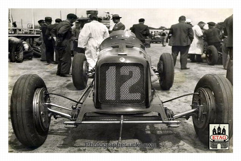 1932 Roma Alfa Tuffanelli #12 2nd Start