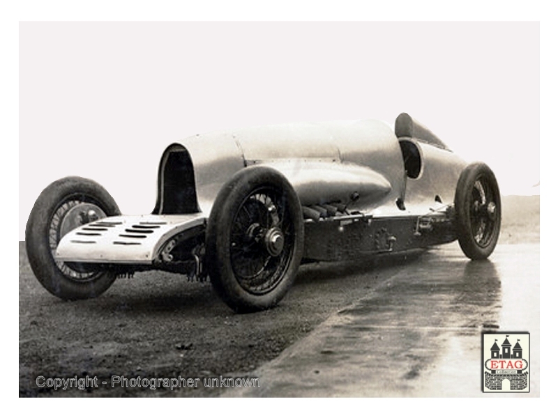 1927 Pendine Sands Bluebird Campbell Record car1