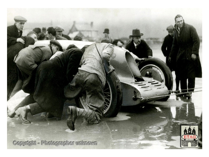 1927 Pendine Sands Bluebird Campbell Recordcar Prepared2