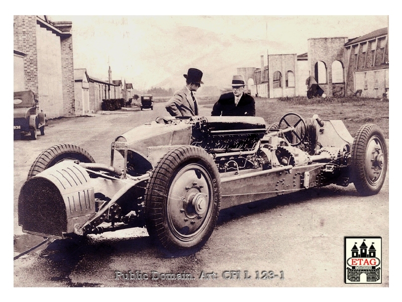 1933 Brooklands Bluebird Campbell Railton Rolls Royce Motor