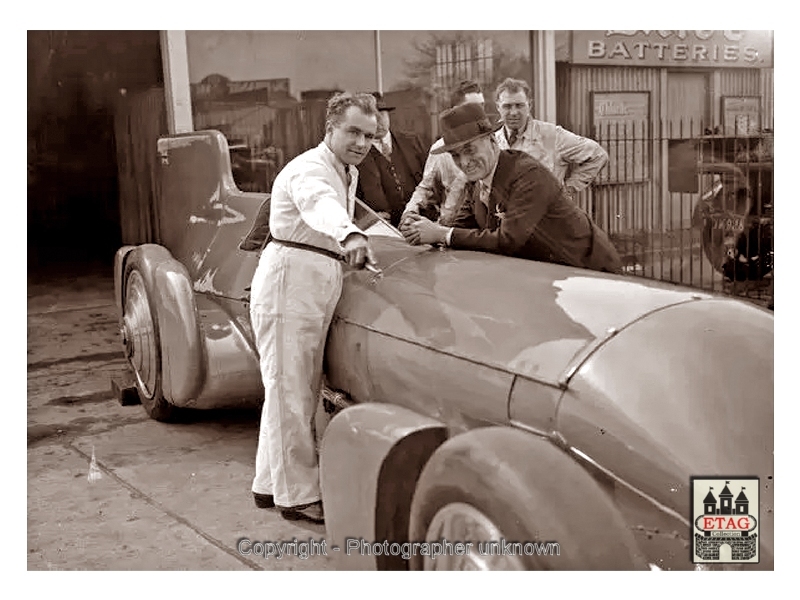 1932 Brooklands Bluebird Campbell & de Villa