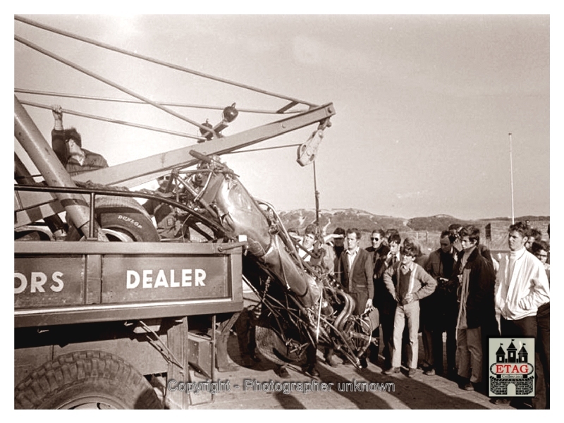 1968 Zandvoort Brabham Chris Lambert #25 Fatal crash1