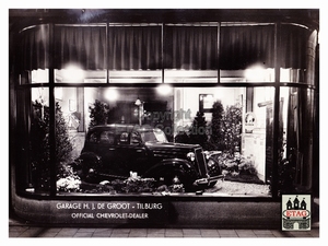 1935 Showroom Stationstraat 10-12 Tilburg Chevrolet
