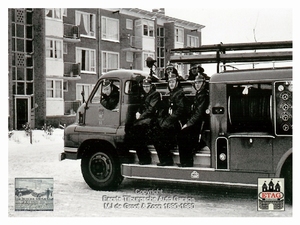 1951 Bedford Brandweerwagen Tilburg (4h) NB0816 RingbaanZuid