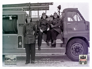 1951 Bedford Brandweerwagen Tilburg (4j) Korps