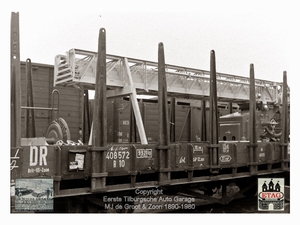 1951 Bedford Brandweerwagen Tilburg (7b) Spoorlaan montage