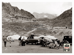 1950 Vauxhall Velox Furka pass