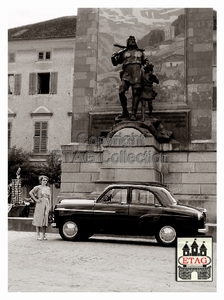 1955 Wilhelm Tell monument 1895 Altdorf Zwitserland