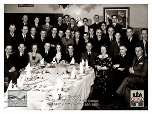1950 Hotel Suisse Spoorlaan personeels feest (1)