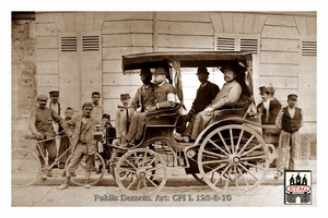 1894 Paris Rouen Panhard Dubois #14.Finished 10th