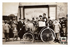 1894 Paris Rouen Peugeot Rigolet #27.Finished 11th