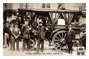1894 Paris Rouen Serpollet M.Le Blant #60.Finished 15th