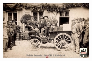 1894 Paris Rouen Serpollet De Pandieres #44.Did not finish