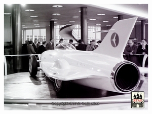 1953 Firebird I Jet Engine XP-21 (01) Back(L) Flaps close