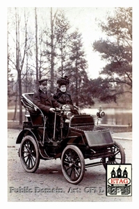 1900 La Cote Saint Barbe Gaillon Serpollet Mme Mr Serpollet