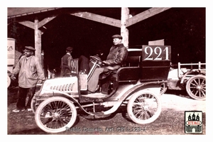 1902 Concours L`Alcool Darracq Beury #221 Paddock