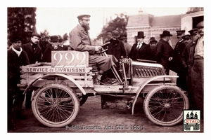 1902 Concours L`Alcool Darracq Vedrine #222 Paddock