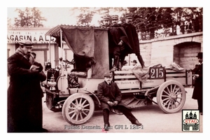 1902 Concours L`Alcool Dietrich Letourneau #215 Paddock Truc