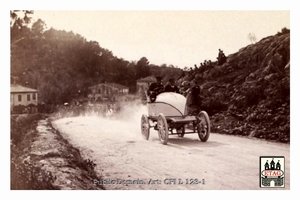 1902 La Turbie Serpollet Leon Serpollet #? Race