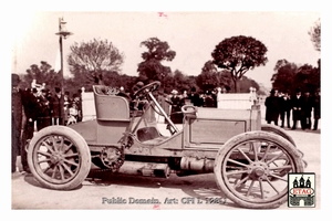 1902 Course de Vitesse Mercedes Vanderbilt #53 Paddock