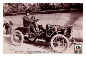 1902 La Turbie Darracq Gabriel #? Paddock