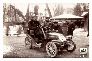 1902 Criterium Consommation Darracq Driver #93 Suresnes