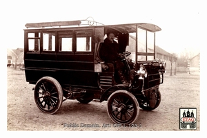 1902 Paris Monte Carlo Dietrich Noirel #6 Omnibus Paddock