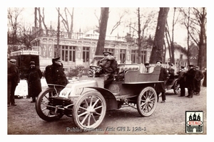 1902 Criterium Consommation Mors Driver #35 Suresnes depart