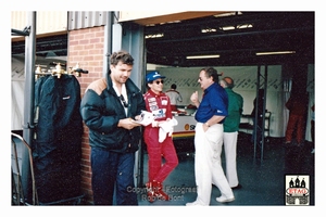 1993 Imola Italie McLaren Honda Ayrton Senna Rob de Bont 1