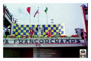 1993 Francorchamps Opel Lotus Podium Winners