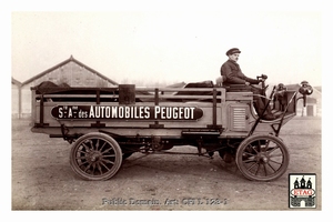 1902 Paris Monte Carlo Peugeot Truck #9