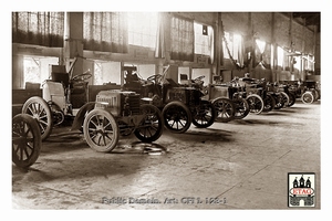 1899 Tour de France Panhard Rene de Knyff #8 Garage