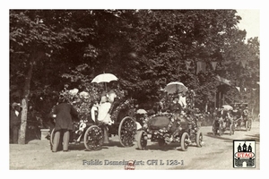 1899 Fetes Fleuris des Tuilieres Jamais Contente Jenatzy Rac