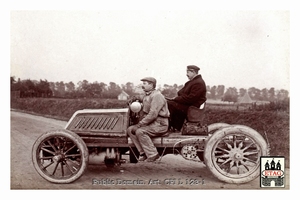 1902 Course Cote Gaillon Mors Fournier #157 Paddock