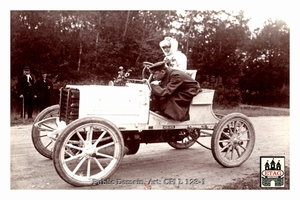 1902 Course Cote Gaillon Vinot Bob Walter #11 Paddock