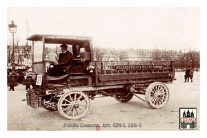 1906 Paris Marseille Delaugere Driver? #21 Paddock