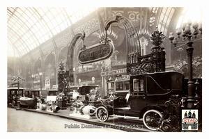 1908 Grand Palais Paris Renault Stand