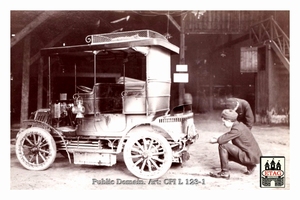 1905 Concours de Tourisme Serpollet Armand #11 Garage