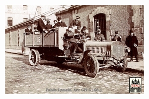 1907 Dion Bouton Concours Militaire Vehicles Paddock