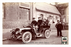 1905 Paris Rouen Charlon on Charlon #3 Paddock