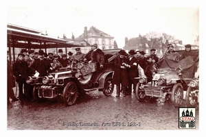 1905 Concours de Tourisme Dion Bouton Montariol #12-11Depart