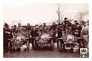 1905 Concours de Tourisme Dion Bouton #12-11-10 Team