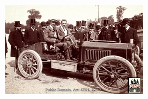 1903 Paris Madrid Napier Mark Mayhew #138 Paddock Dnf