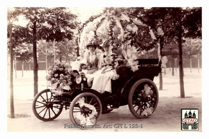 1899 Fetes Fleuris des Tuilieres Delahaye Ms Sierades L`Oper