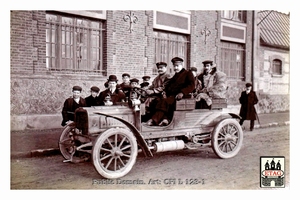 1905 Paris Rouen Delahaye Claudel #1 Paddock