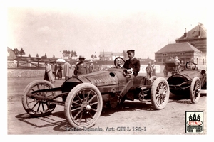 1904 Circuit Ardennes Wolseley Sidney Girling #11 Dnf 2 laps
