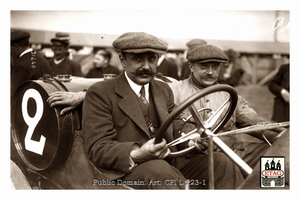 1913 Amiens Delage Paul Bablot #2 Portrait 4th