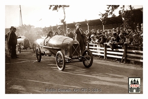 1922 Boulogne Salmson Lucien Desvaux #38 1st Start1