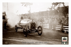 1922 Boulogne Salmson Ramon Bueno #36 Start Dnf3laps Crash