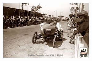 1922 Boulogne Salmson Robert Benoist #37 8th Pitsstop